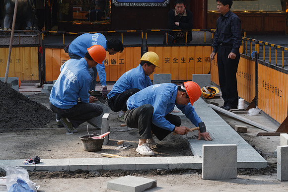 Shanghai Day 3 - Construction Works