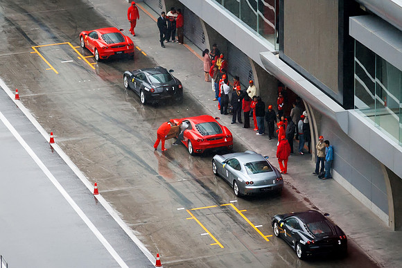 Shanghai Circuit - Pit Lane