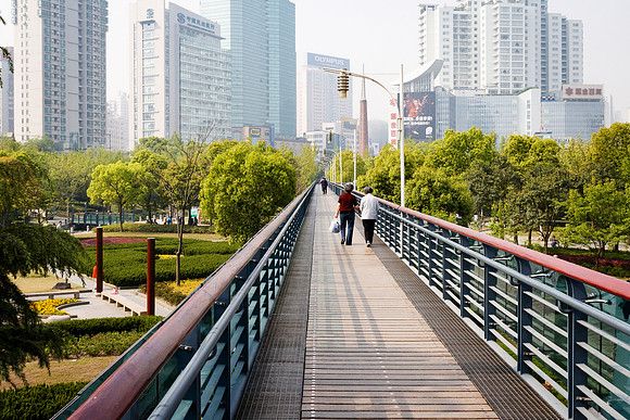 Shanghai Park Boardwalk