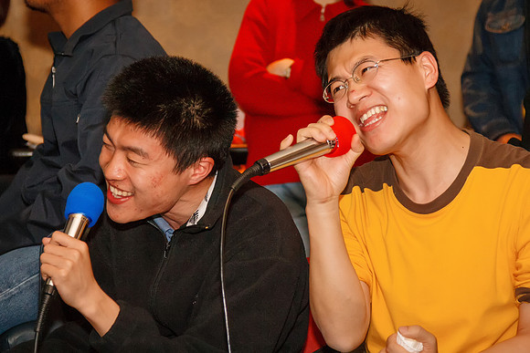 Jacky sings from the heart