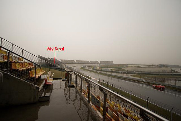 Shanghai Circuit - My Seat