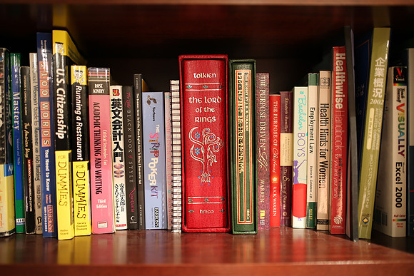 Sigma35Bookshelf-2_ISO 100_2.5 sec at f - 1.4_35mm at 35 mm