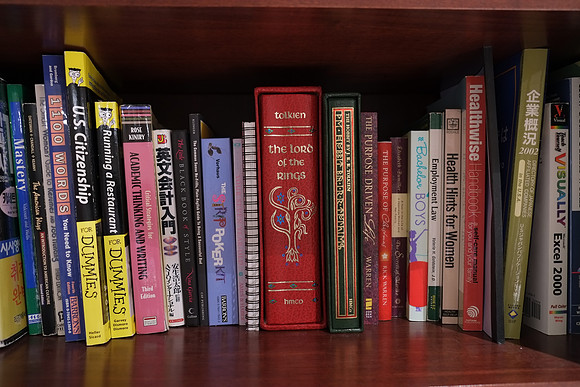 X-E1 Bookshelf-2_ISO 200_1.2 sec at f - 2.8_XF18-55mmF2.8-4 R LM OIS at 18 mm