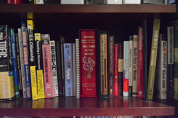 D7100 Bookshelf-19_ISO 25600_1-160 sec at f - 2.8_24.0-70.0 mm f-2.8 at 26 mm