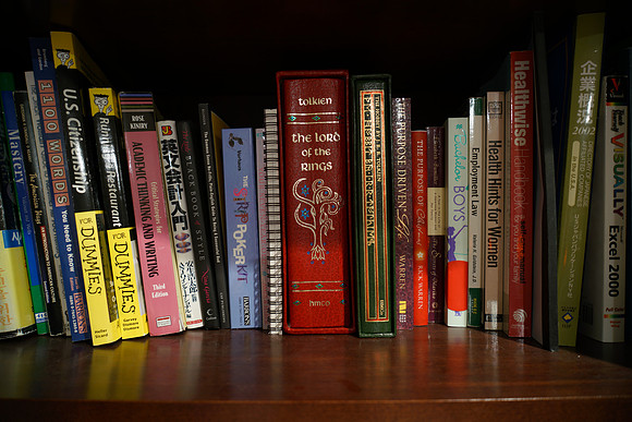 A7R2 Bookshelf-1_ISO 100_3.2 sec at f - 4.0_FE 24-70mm F4 ZA OSS at 24 mm
