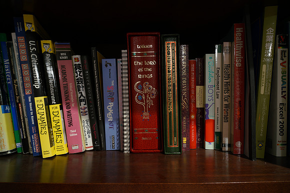 A7R2 Bookshelf-9_ISO 100_30.0 sec at f - 16_FE 24-70mm F4 ZA OSS at 24 mm