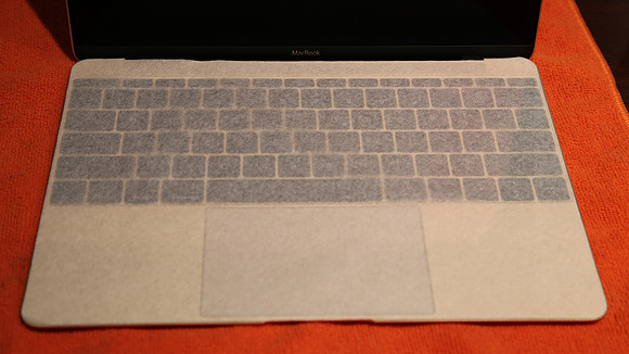 Yes, even the parchment keyboard paper is intact and placed properly