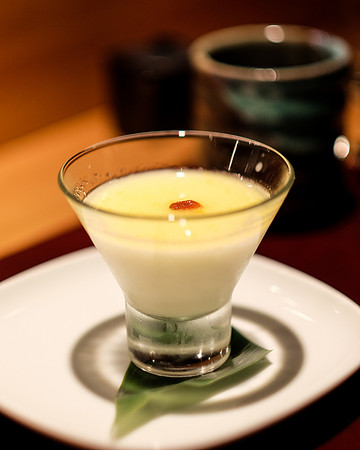Yuzi Yogurt Panna Cotta