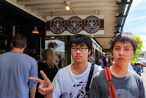 First Starbucks