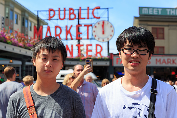 Pike Place Market Entrance