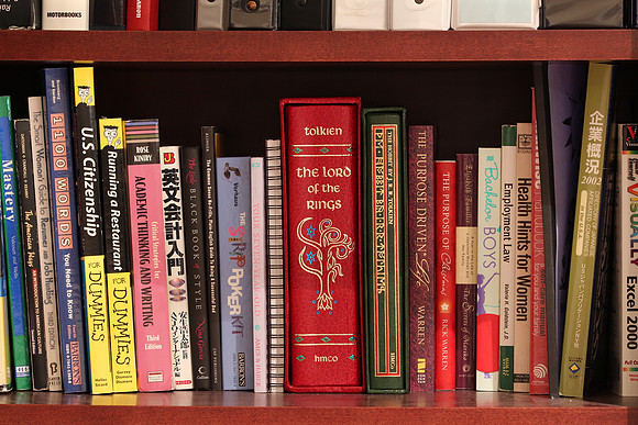 Canon T4i Bookshelf-1_ISO 200__8.0 sec at f - 8.0