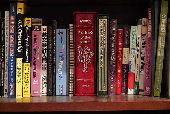 a7r4 bookshelf-24 [1-8 sec at f - 5.6 105 mm Sony ILCE-7RM4 FE 24-105mm F4 G OSS]
